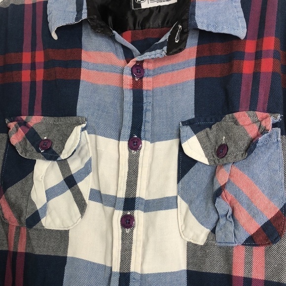 EZEKIEL RED & BLUE FLANNEL XL - Picture 4 of 7